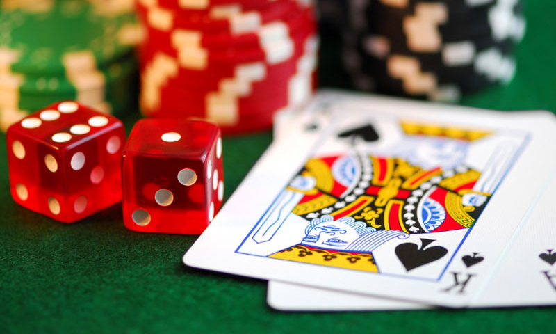 a história do póquer como um jogo de azar