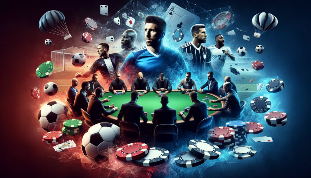 Sportler wechseln vom Fußball zum Poker