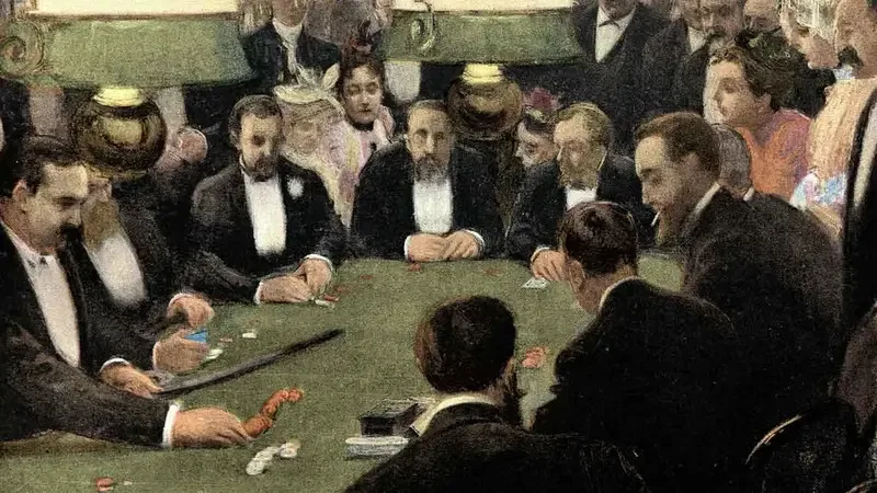A jornada do pôquer através dos tempos