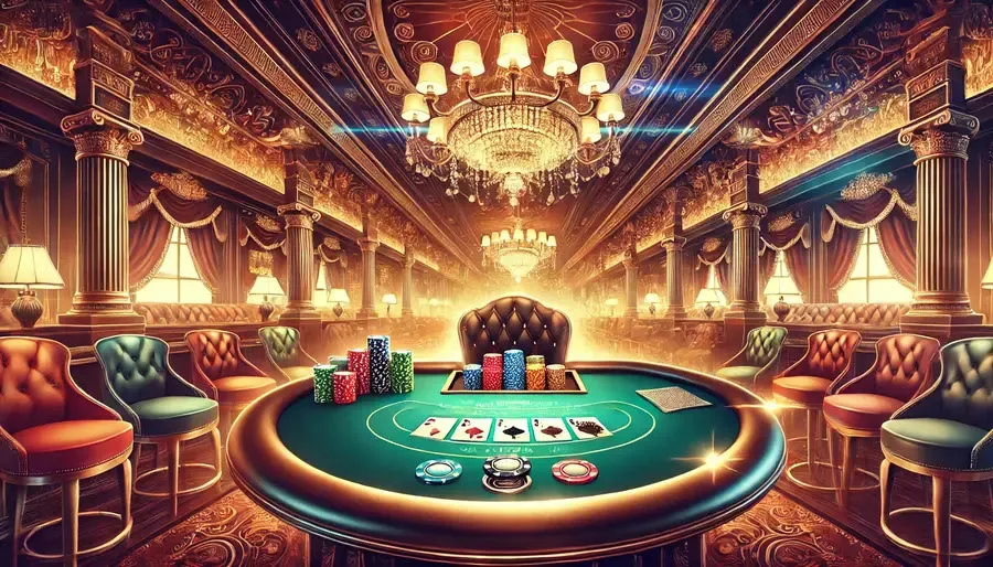 Table de jeu de poker Oasis