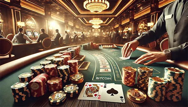 Tavolo da poker Bitcoin