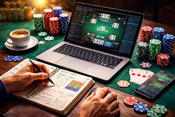 Checklist de sessão poker