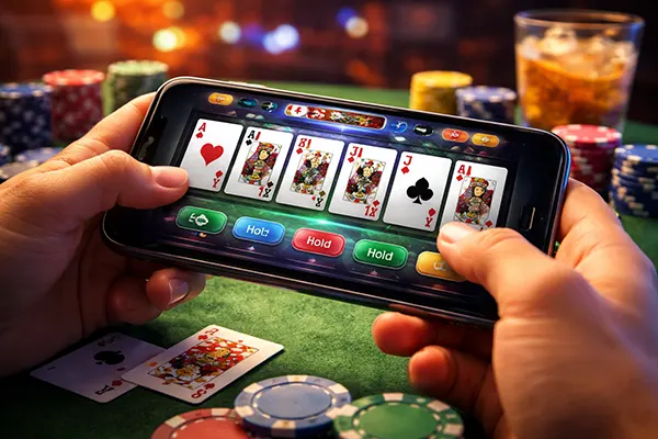 interfaz video poker